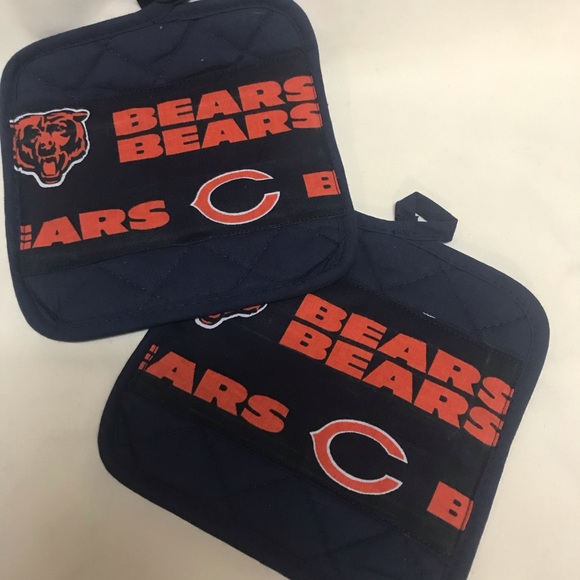 Chicago BEARS  Hot Pad Set 4 pieces New - Picture 1 of 3